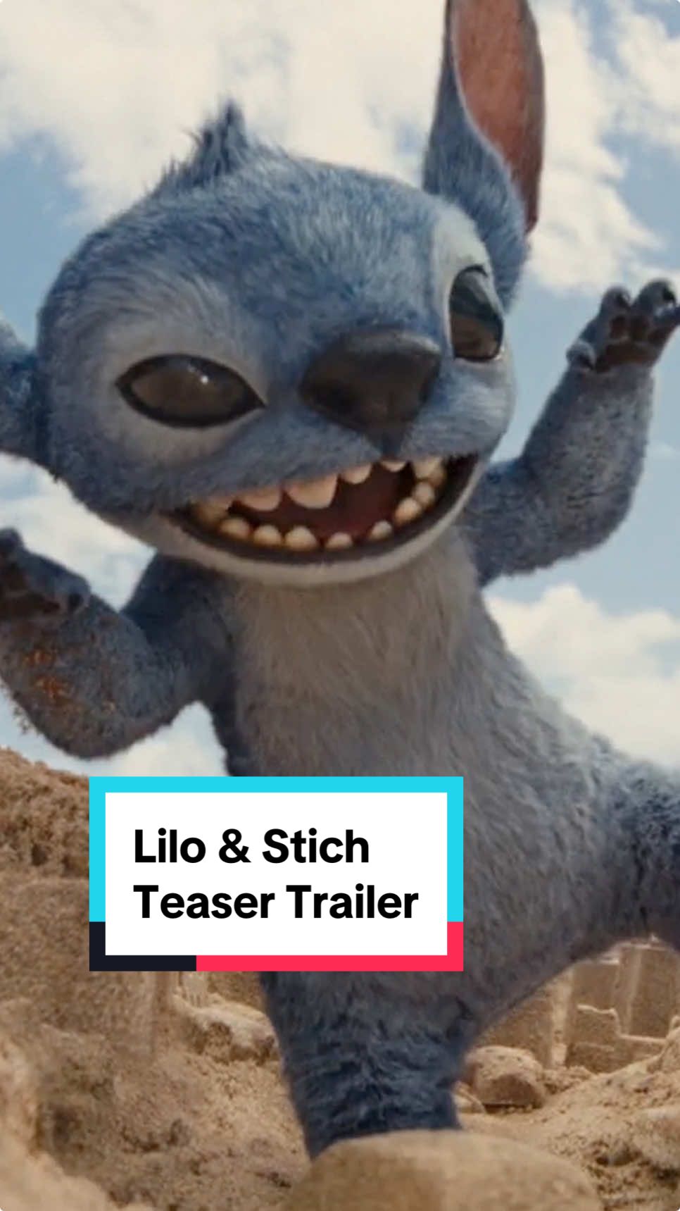 Watch the first teaser trailer for #LiloAndStitch - in theaters May 23. #stitch #lilo #trailer #disney #movietok