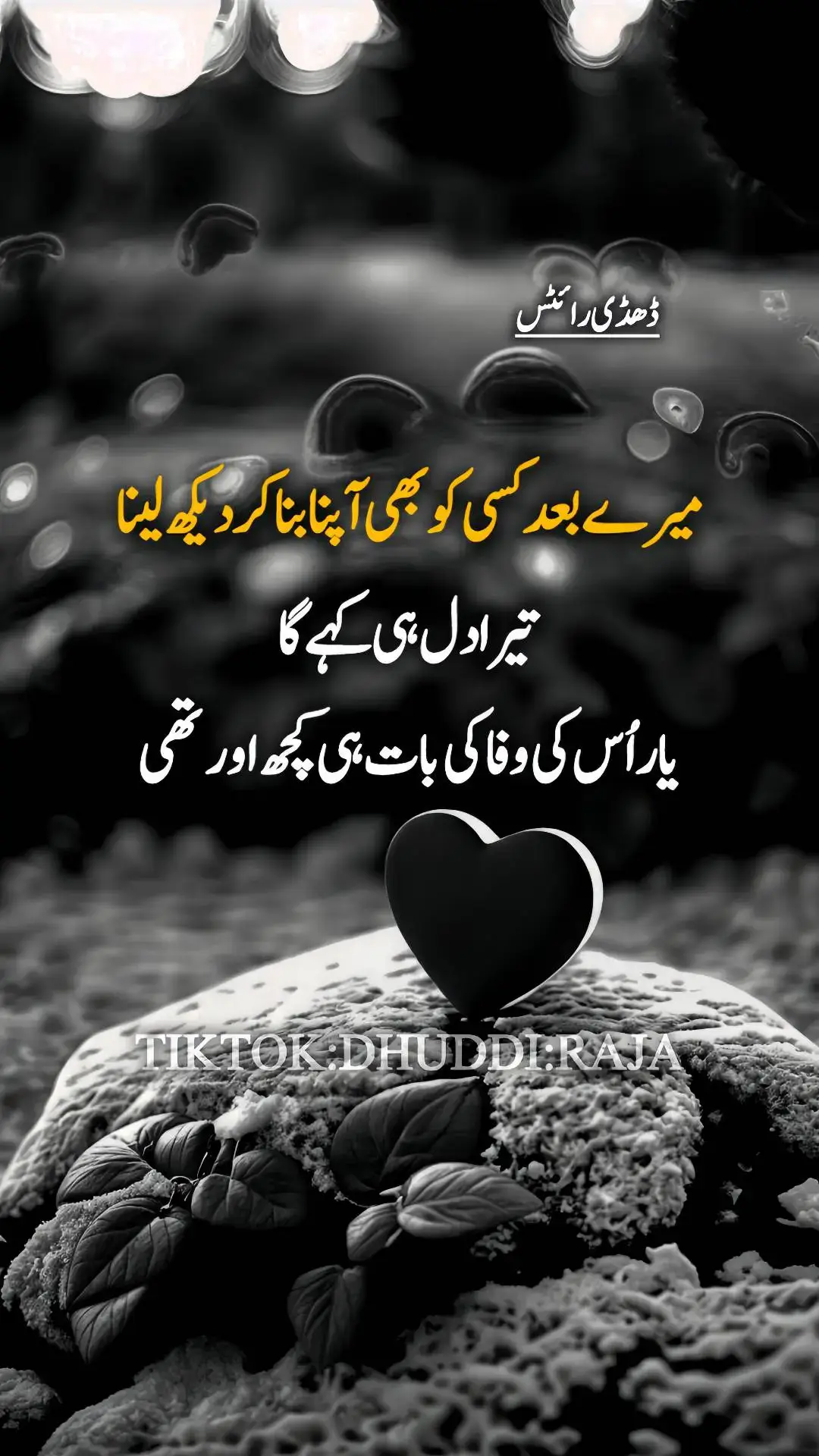 میرے بعد کسی کو بھی اپنا بنا کر دیکھ لینا 💯♥️🌹#zulfiqardhuddi1 #me #viewsproblem #illu #unfrezzmyaccount #poetry #urdupoetry #urdushayari #poetrystatus #sadpoetry #sadstory #foryoupge #viralvideos #tiktokviral #tiktokofficial #growmyaccount 