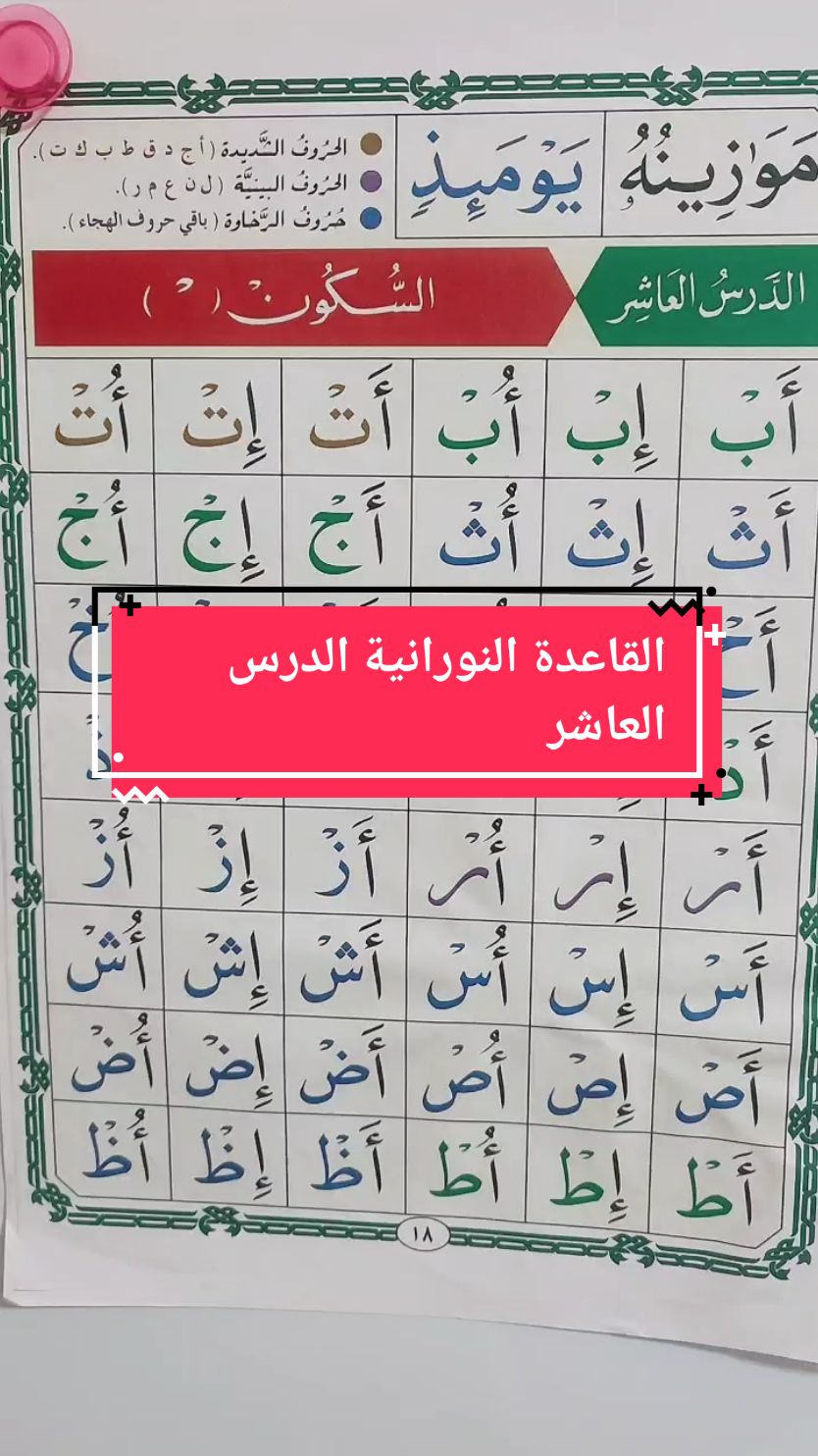 القاعدة النورانية الدروس العاشر  #شرح #تعلم_على_التيك_توك  #quranvideo #قران_كريم # #الأستاذة_الحسنية 