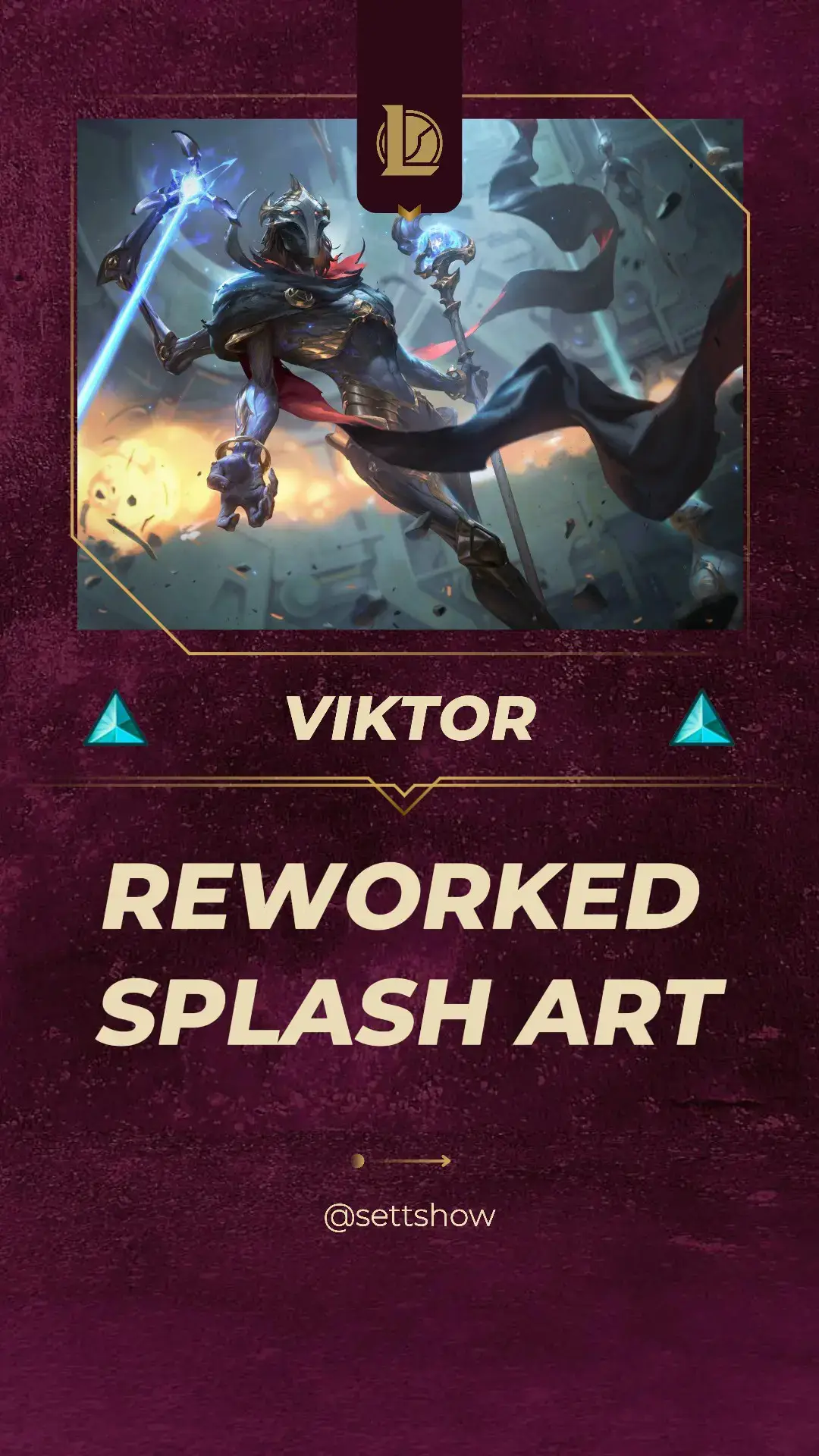 #leagueoflegends #leagueoflegendsriotgames #leaguetiktok #viktor #post #new #fyy #videoviral #viral #foryou #foryoupage #xyzbca #trending #fypシ゚ #info #fy #postviral #tiktok #champions 