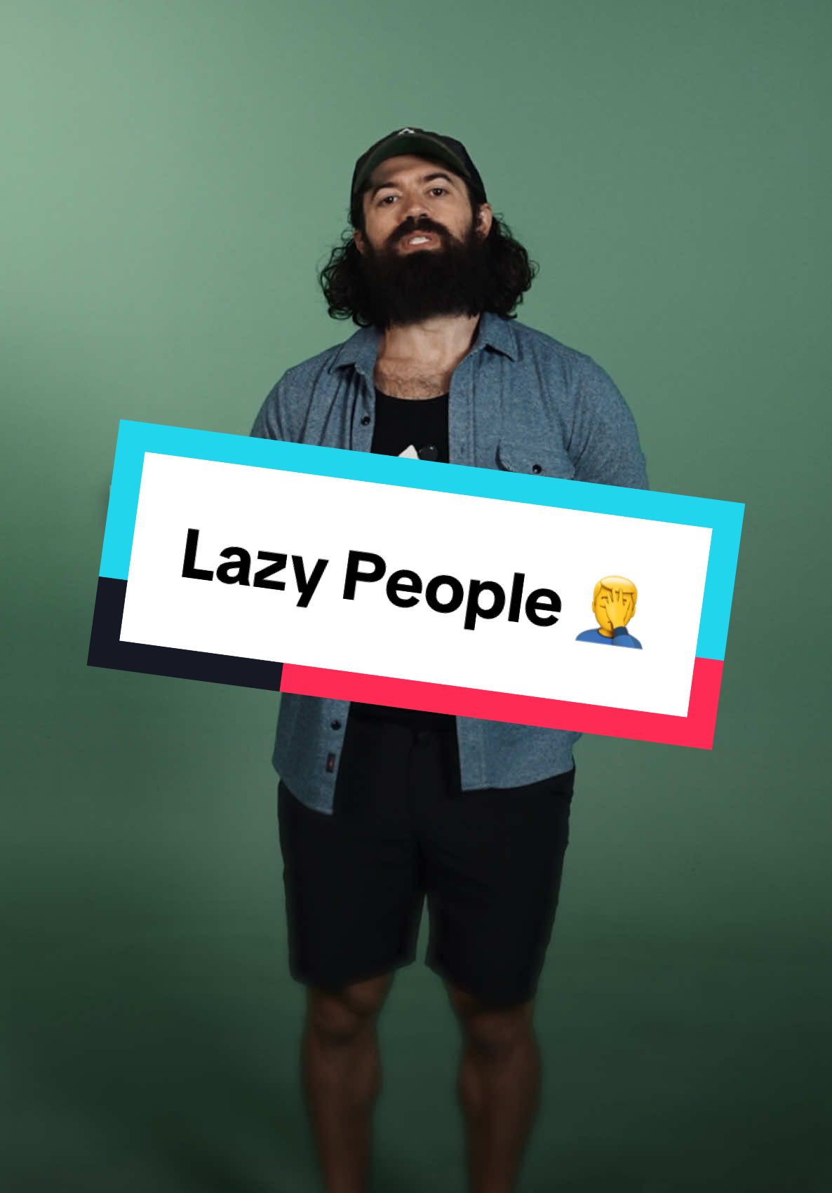 It’s easier to be lazy than it is to fail. As soon as you actually try you realize how little you have to do to beat the people who do nothing. There are far fewer people who’ve failed than people who were too lazy to try.