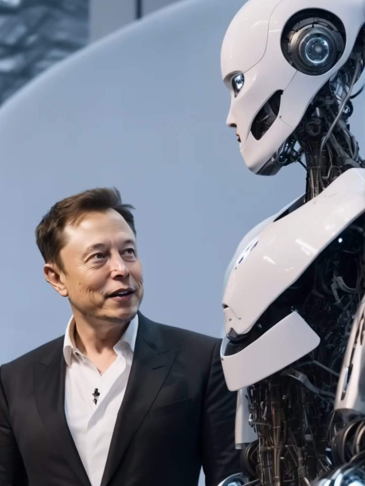 #robot #talking #elonmusk