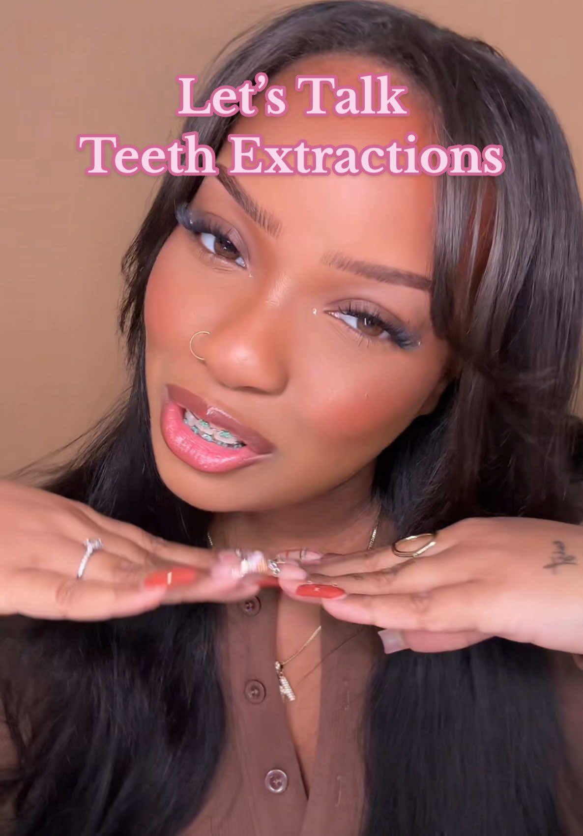 Replying to @mykittycat76 just wanted to go a bit more in depth on why teeth extractions were the best route for me! 🫶🏽💕 #teeth #braces #bracesprogress #bracestransformation #teethtok #teethextraction #extractions #toothextraction #greenscreen 