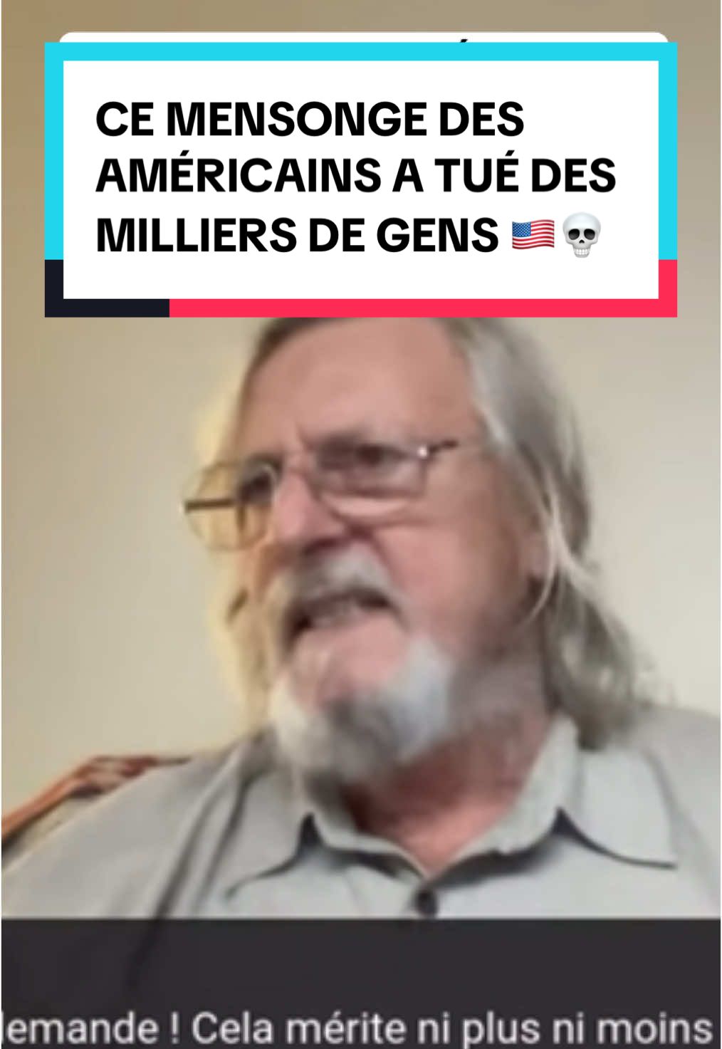 CE MENSONGE DES AMÉRICAINS A TUÉ DES MILLIERS DE GENS 🇺🇸💀 #etatsunis #scandal #mort #donaldtrump 