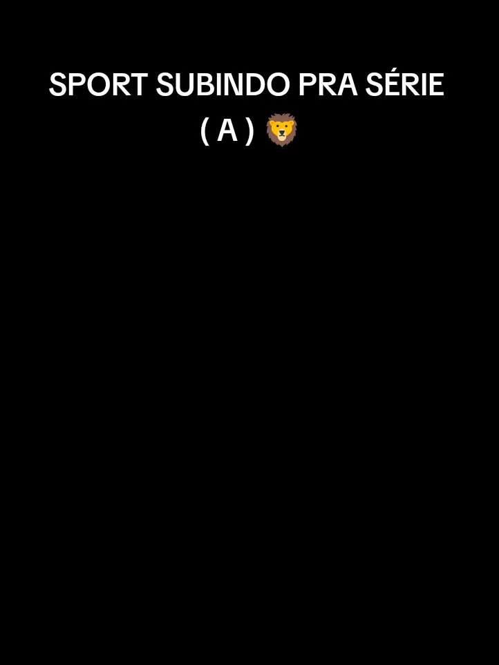 SPORT SE CLASSIFICA NO G4 DA SÉRIE B E PASSA PRA SÉRIE A NOVAMENTE 🦁🦁 #viral #pernambuco #futebol #brasil #foruyou #fy #sport #leao #music #serie #brasileirao #recife 