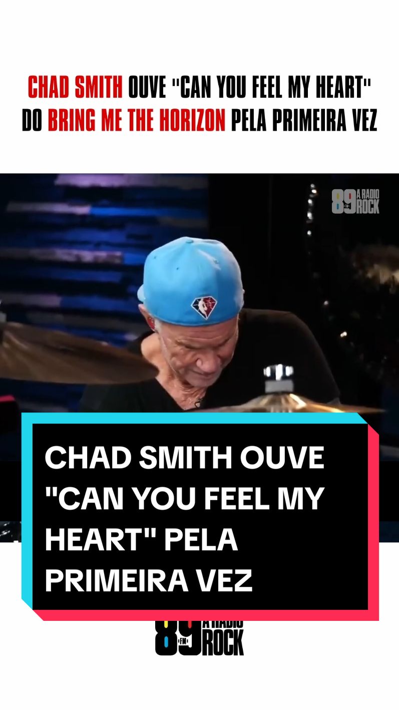 CHAD SMITH OUVE BRING ME THE HORIZON PELA PRIMEIRA VEZ! O canal 