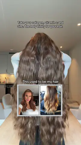 The holy trinity for your hair!  #fyp #hairtok #hairsupplement #haircare #longhair #hairgrowth #hairtransformation #collagen #holimane #agentnateur #hairgrowthtips #hairgrowthjourney #copperhair #highporosityhair 