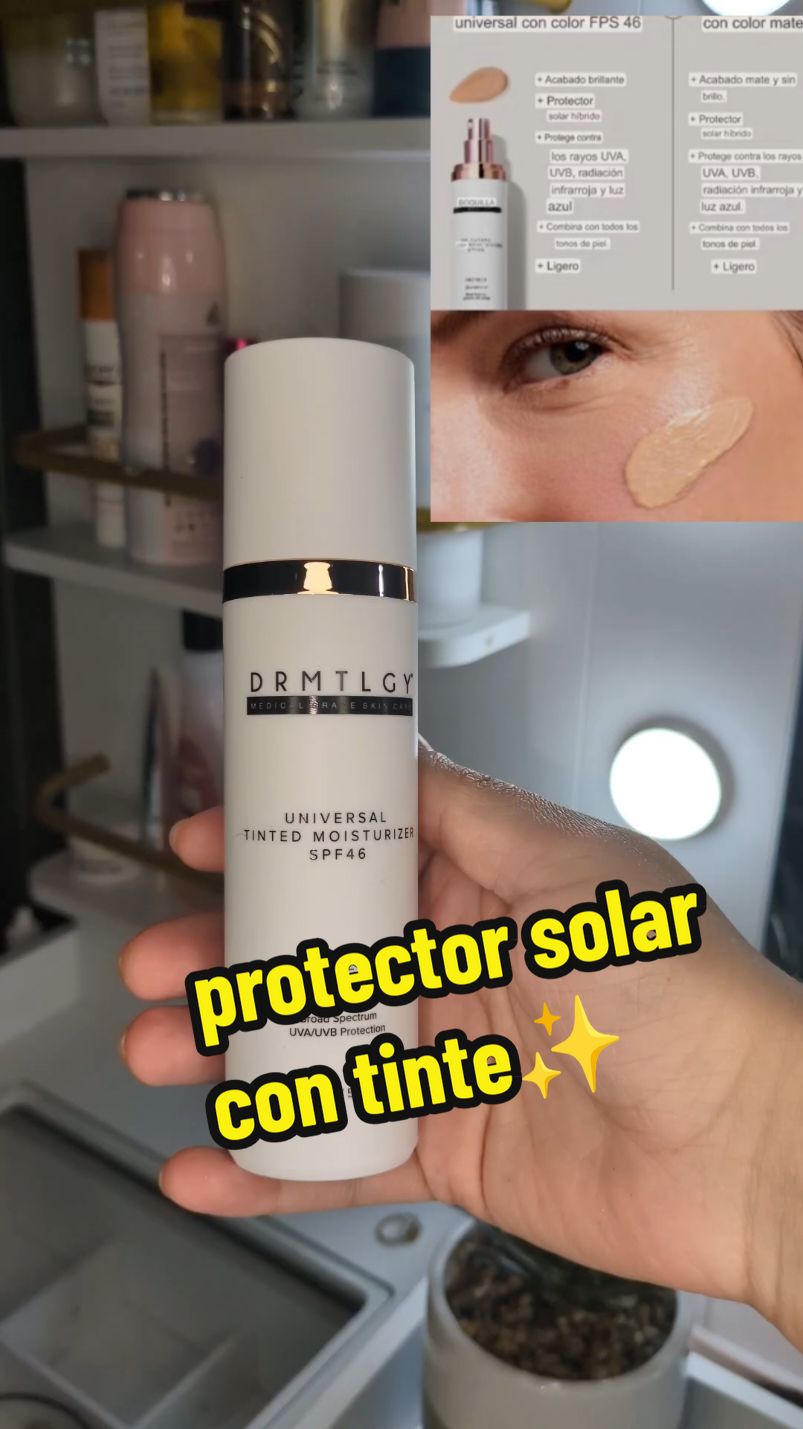 protector solar #protectorsolarconcolor #drmtlgy #moisturizer #falldealsforyou #2024 #viralvideo #beautiful #youpage #girls #women #mujer #skincare #TikTokShop #tiktokshopblackfriday #tiktokshopcybermonday 