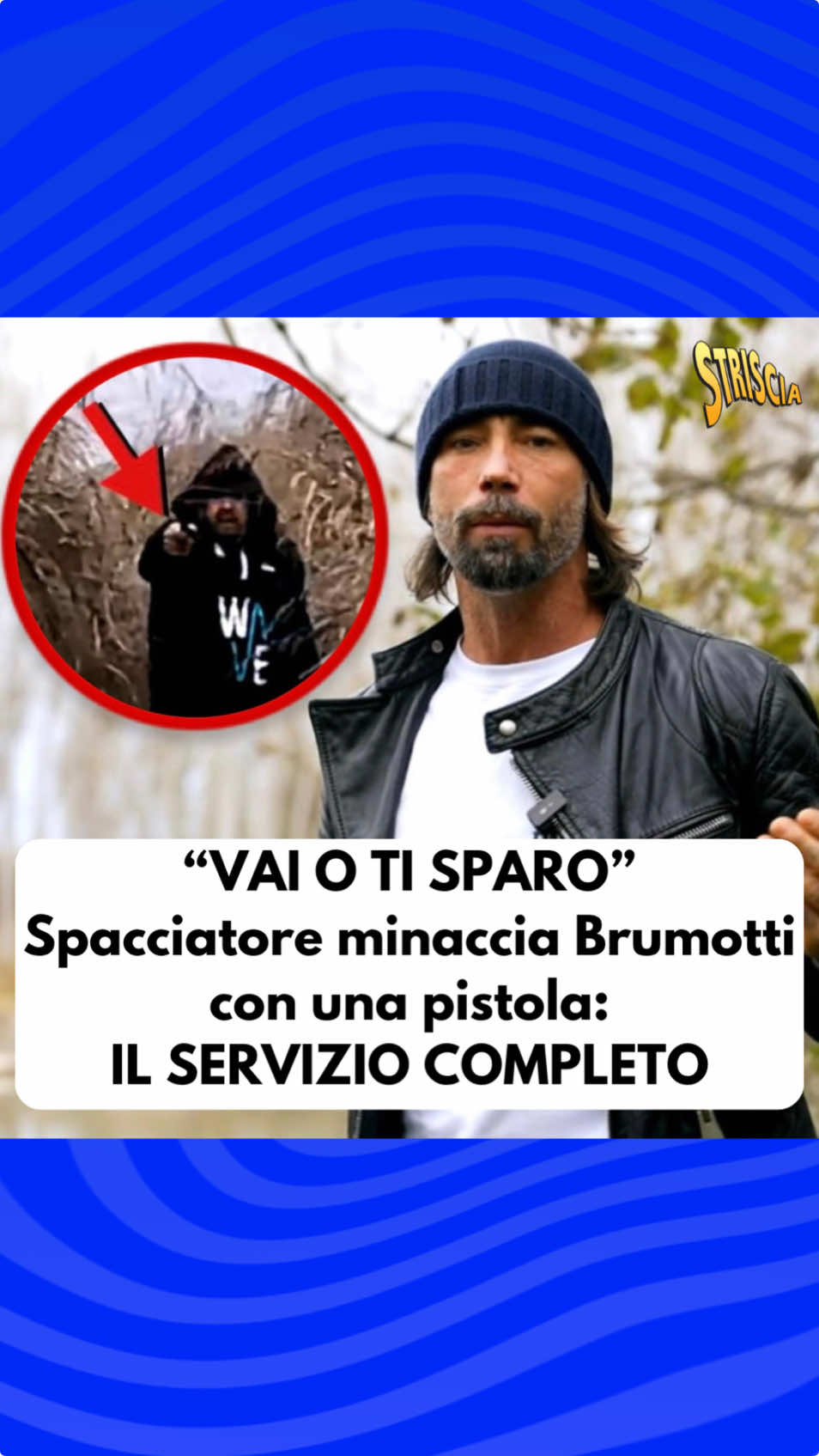 “Vai o ti sparo!”. Spacciatore minaccia @Vittorio Brumotti con una pistola. Il servizio completo  Al link in bio il video completo  #Striscialanotizia #Brumotti #canale5 #perte #fyp #viral #vercelli 