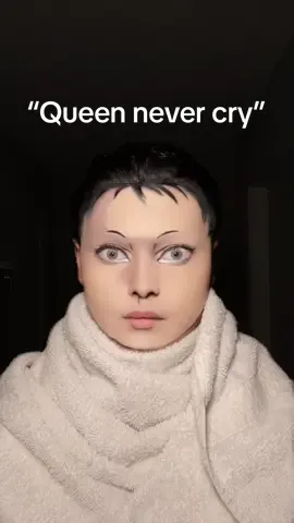 Queen never cry we all say in unison #queennevercry 