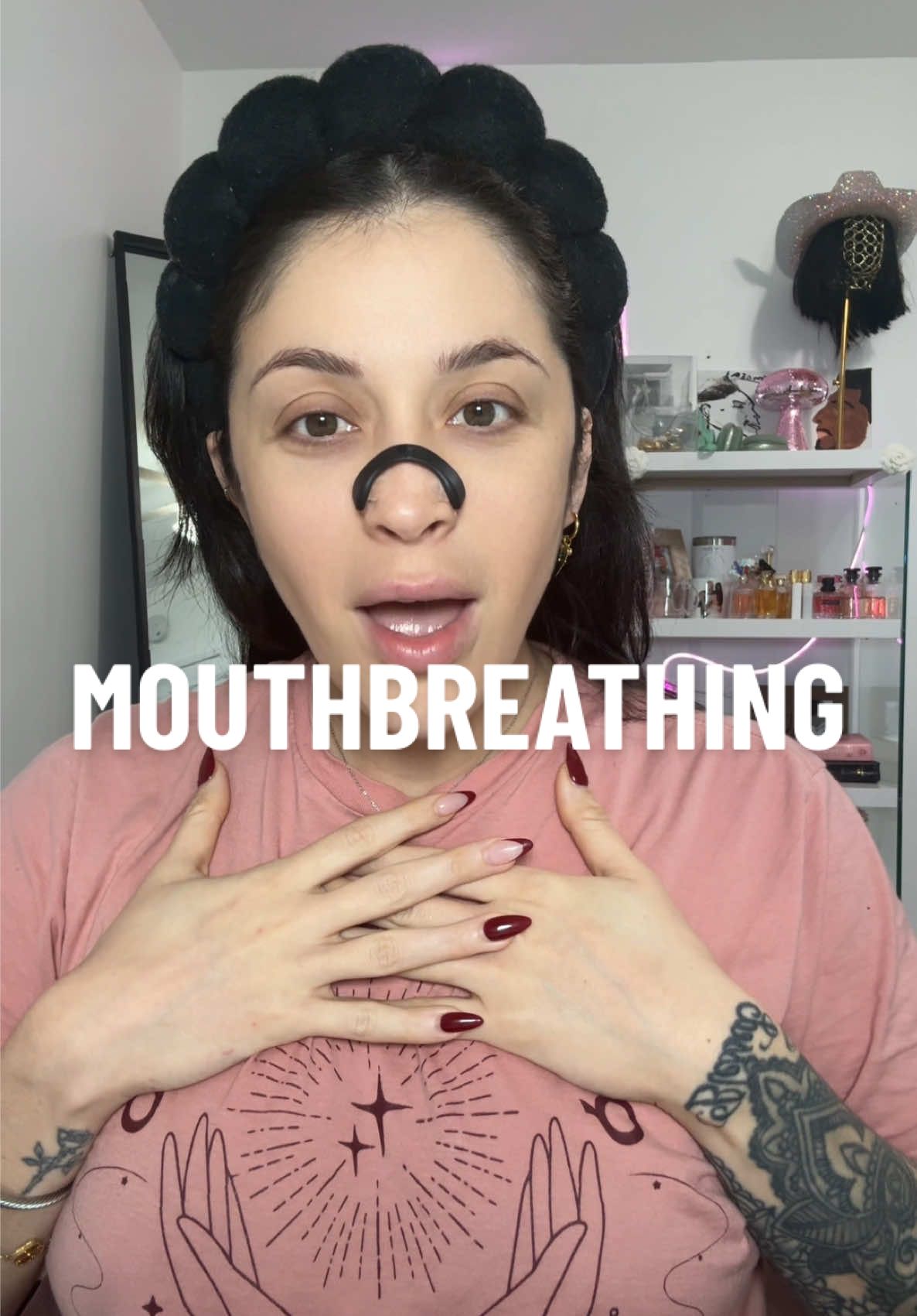 I love being able to breathe through my nose 🥹 i could cry!!! #mouthbreather #snoring #pregnancy #pregnant 