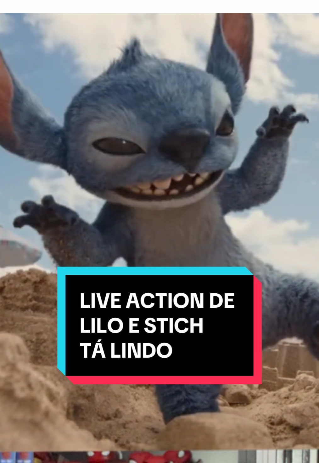 Live Action de Lilo Stich tá incrível #liloandstitch #stitch #disney #lilostitch 