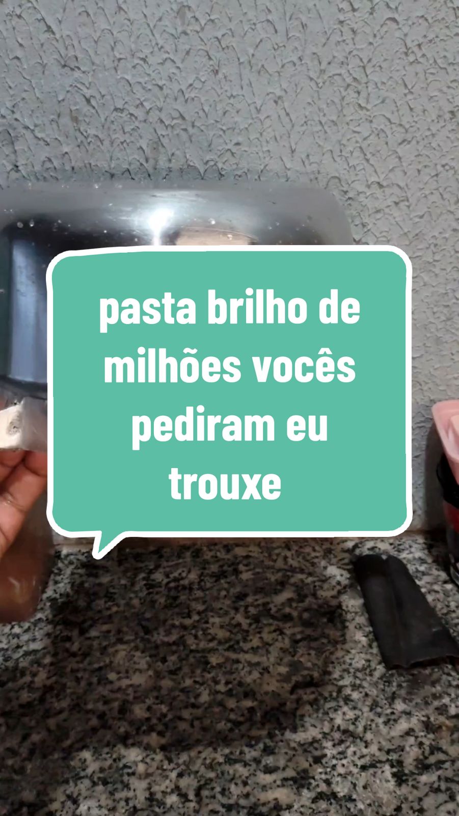 pasta brilho de milhões a melhor que vocês já viram #pastabrilho #amsr #tiktokviral #limpeza #foryu #facavocemesmo 