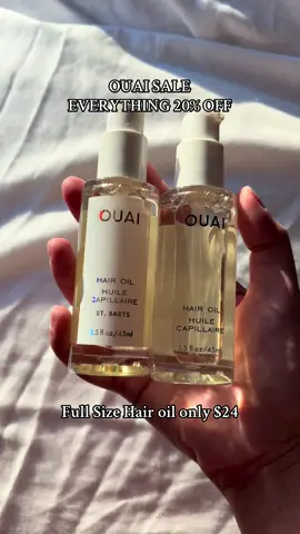 OUAI HAIR OIL SALE Only $24 grab it now 🫶🏼💓 #ouai #hairoil #stbarths #haircare #blackfriday 