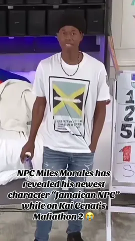 Bro got a alter ego 😭#npcmilesmorales #kaicenat #npc