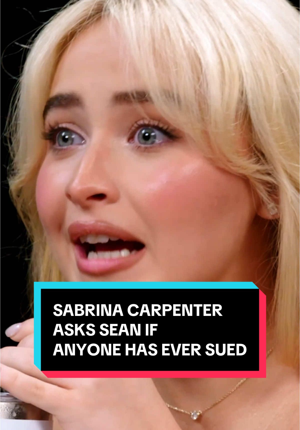 disclaimer: no laws were broken in this episode of hot ones.... guilty as charged for being too hot tho 🔥 #sabrinacarpenter #hotones