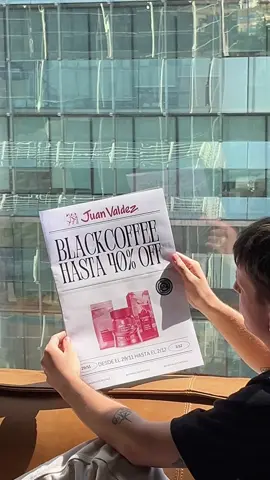 ¿Alcanzaste a leer? 👀 Si no, aquí te ayudamos: ¡BLACK COFFEE HASTA 40% OFF! Se viene este viernes 29/11 🖤 #CalidadAUnPrecioIncreíble #BlackCoffee #JuanValdez #Cafe #Descuentos #blackfriday2024 #Oferta #BlackFriday #transitions #fyp #trend #marketingdigital #marketing #genz #corporatetiktok #news #chile #foryou #aesthetic 