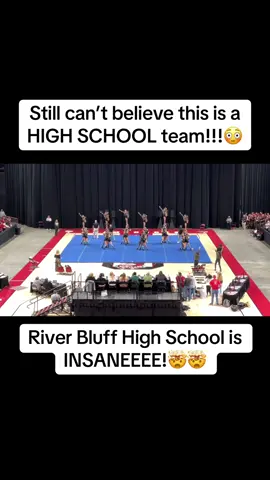 SC clearly has the BEST high school league for cheer!🫣🤩 #fyp #cheer #cheerleading #riverbluff #chapin #lexington #southcarolina #sc 
