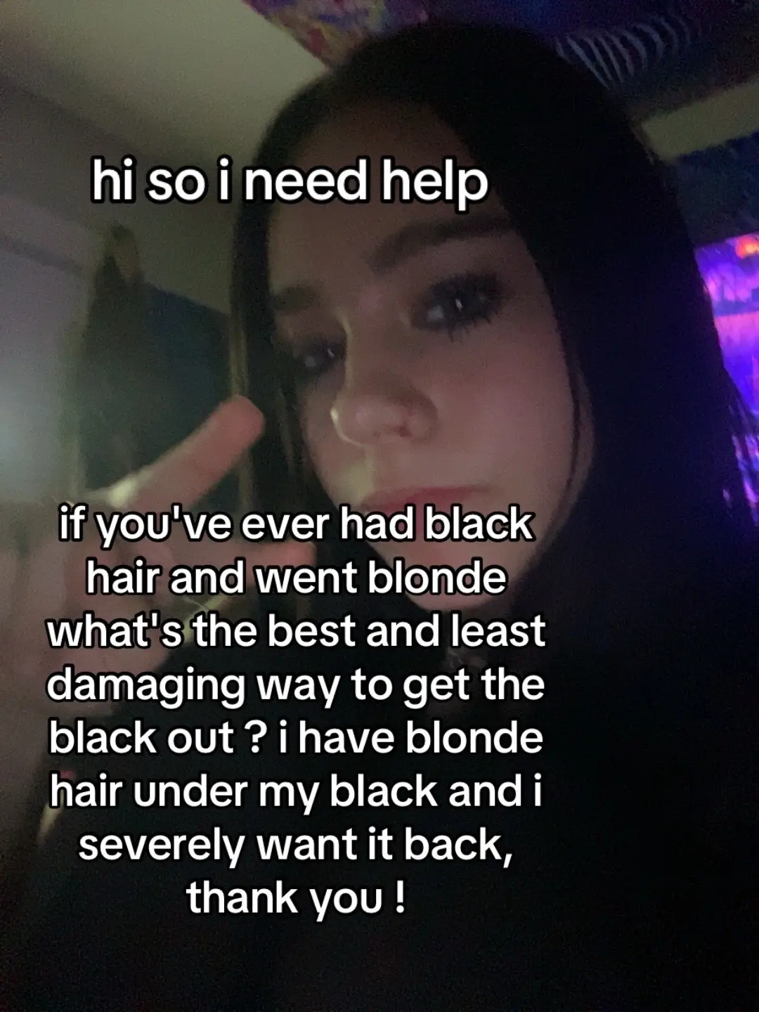 @Brad Mondo pls help mr brad im gonna die if i dont get this black out pls pls pls #hairtok #help #blonde #blackhair 