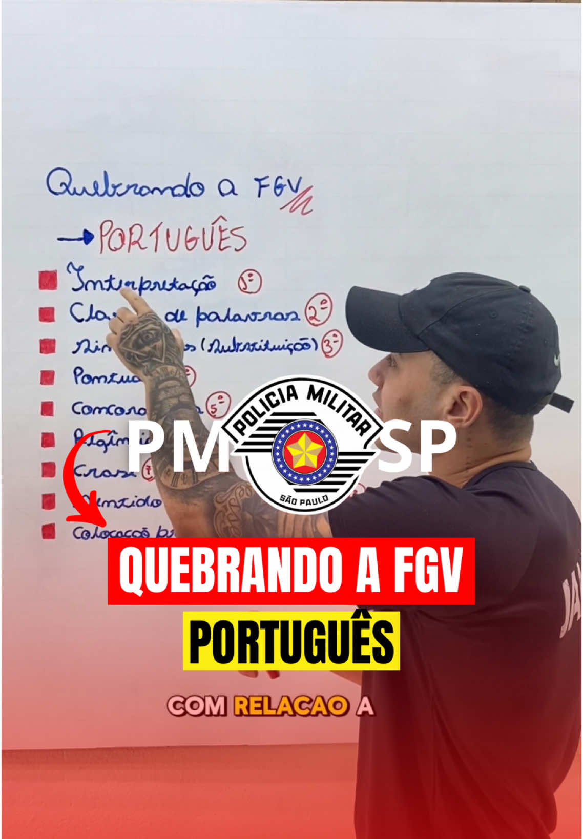 🚨Análise detalhada na área do aluno. ✅Após analisar milhares de questões, organizamos os conteúdos que a banca FGV mais gosta de cobrar em cada matéria (português, matemática, história, geografia, direito, informática e redação).  ✅Essa análise ajudará você a entender melhor quais conteúdos focar mais nessa reta final de prova.  🚨Venha fazer parte da família, link na bio🚨 #pmsp #pm #concursos #fgv 