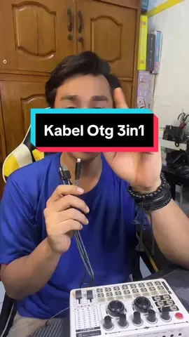 Kabel OTG 3in1 Live streaming #kabel #kabelotg #kabel3in1 #kabelotg3in1 #kabelotgsoundcard #kabellivestreaming  #kabelsoundcard 
