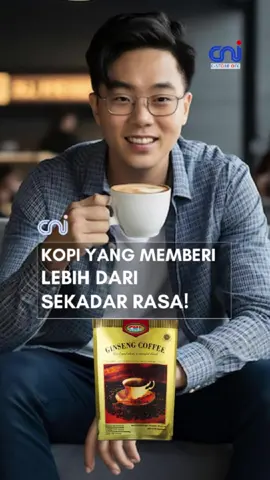 Kopi yang Memberi Lebih dari Sekadar Rasa! Lebih dari sekadar kopi, CNI Ginseng Coffee penuh manfaat! 🌟 #CNIGinsengCoffee #KopiGinseng #LebihDariKopi #ManfaatGinseng