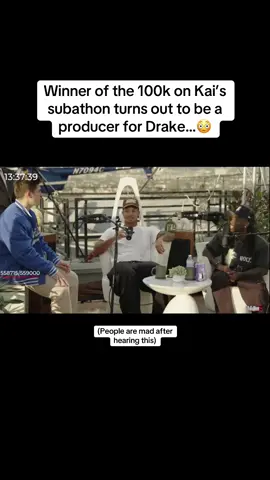 He helped produce money in the grave for Drake…😳 #musician #rap #drake #ovo #kaicenat #kaicenatclips #amp #fypシ #twitch #twitchstreamer #producer 