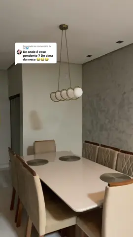 Respondendo a @DC🦋 #viralllllll #fypageシ #vaiprofycaramba #casa #donadecasa #dicas #lustre #mesa #jantar #rotina 