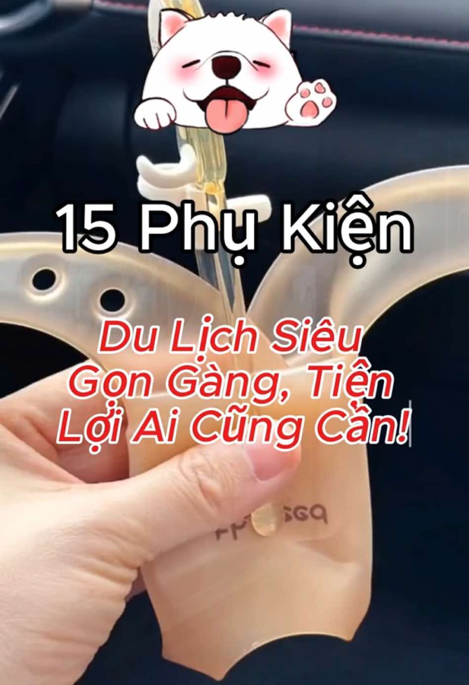 15 Phụ Kiện Du Lịch Siêu Gọn Gàng, Tiện Lợi Ai Cũng Cần! #TipsHay #GiaDungTienIch #HanhTrangDuLich #DoDungCanThiet #DuLichThongMinh 