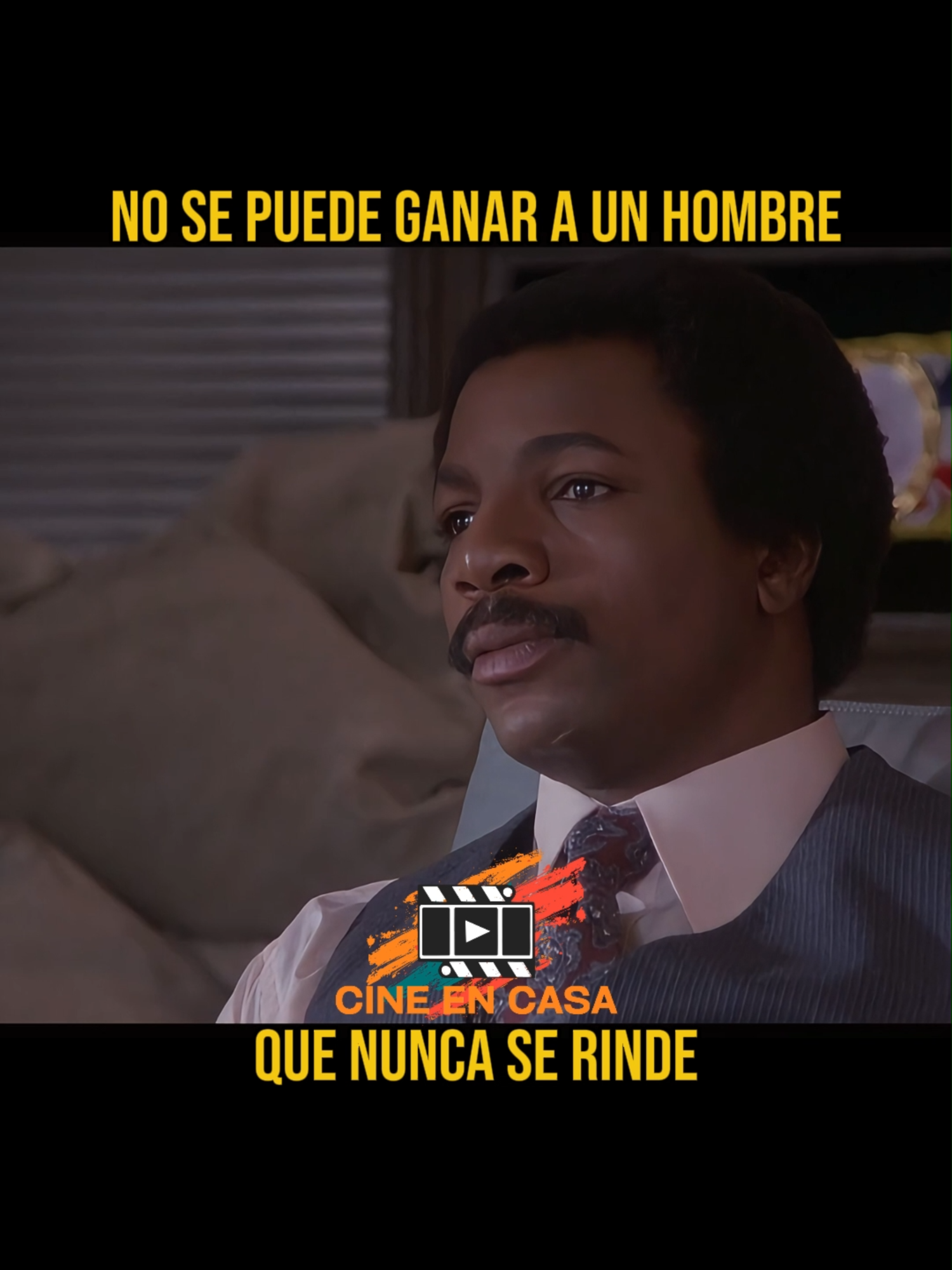 Mientras sigas de pie con la guardia arriba, la lucha no termina, terminará cuando tú lo decidas #cineencasa #recuerdos #cine #niñez #hollywood #música #infancia #valores #amor #box