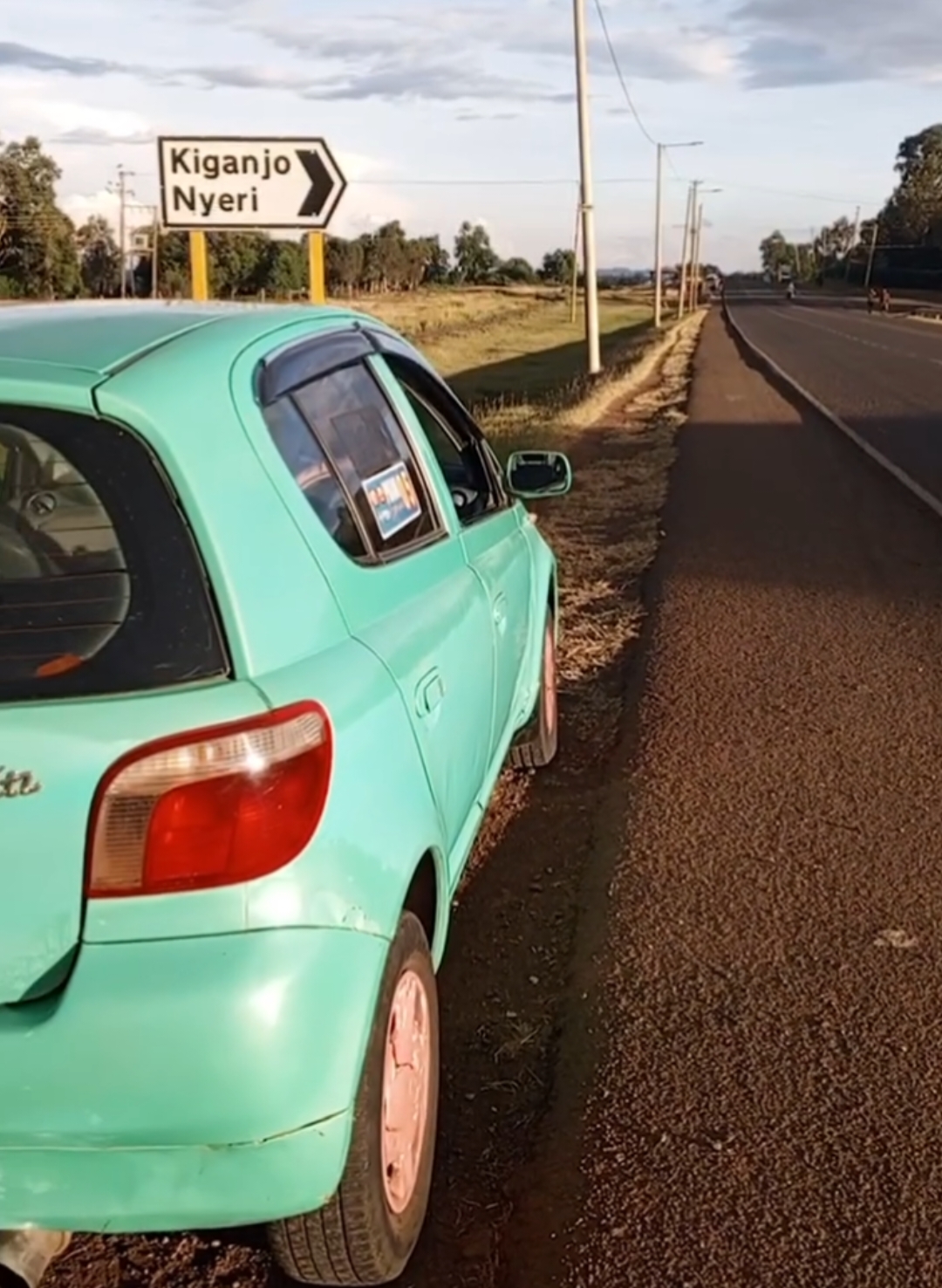 kitambo kidogo when my car wanted to see what's there to enjoy in the scenery 💔😅 Nobody/nothing was injured during the making of this video 😔 . . . . . . . . . . . . . . . . . #sundaydrive #sundayrun #vitzfamily #vitzclub #vitz #vitzrs #toyota #toyotasupra #toyota #cats #shehulk #pinkyhulk #pinkypinky #pinky #random #viralcar #viral #viralvideos #fyp