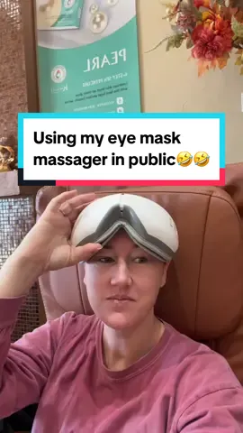 I couldn’t resist! I’m already getting a massage in the massage chair why not get an eye massage at the same time. People maybe looked at me weird but I didn’t care, I get very little time to myself so I have to take advantage. 🤣🤣🤣🤣 #WinterDealsForYou #giftsforher #tiktokshopholidayhaul #tiktokshopfinds #tiktokshopblackfriday #TikTokShopCyberMonday #blackfridaydeals #eyemaskmassager #eyemassager 