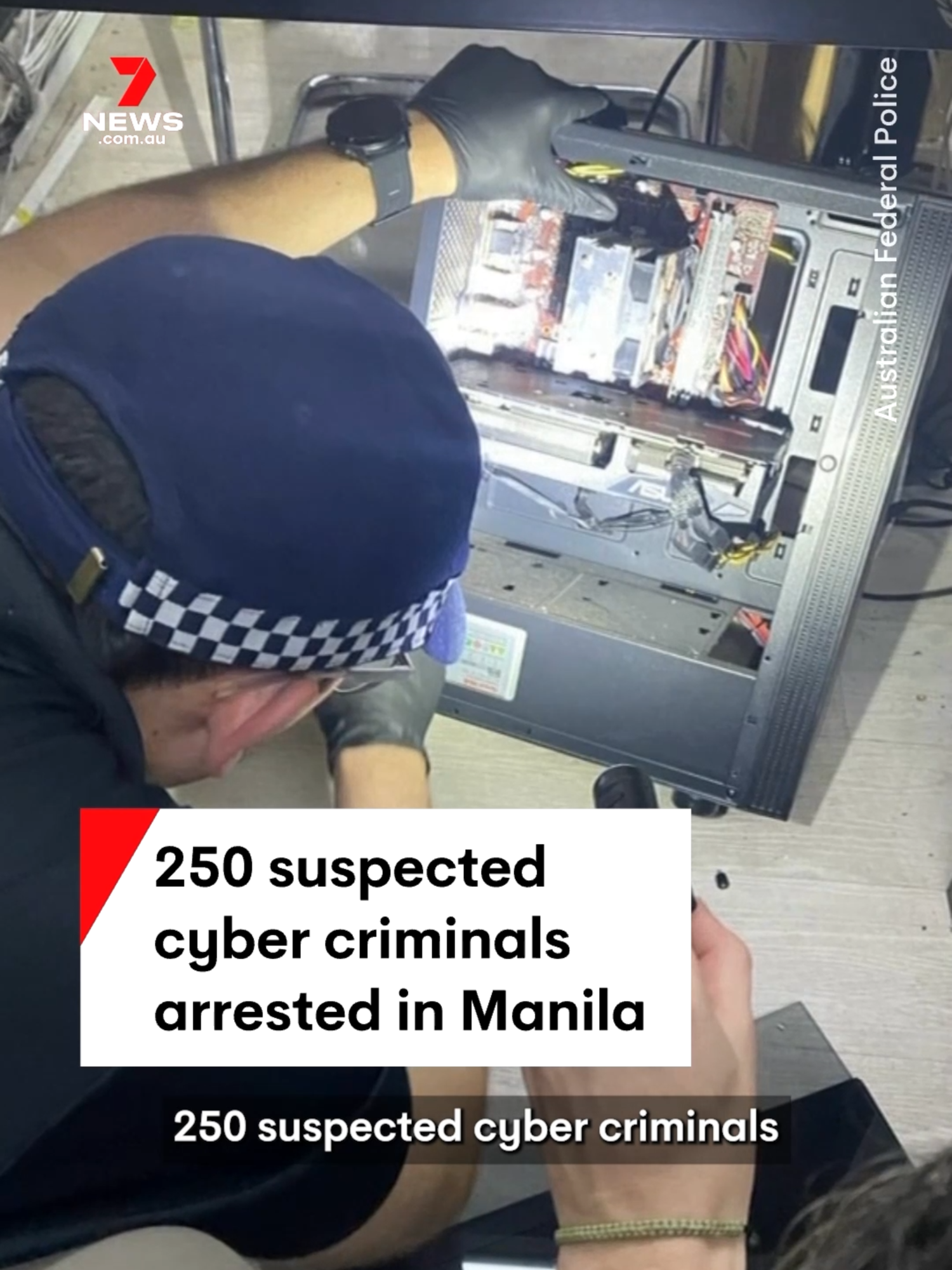 250 suspected cyber criminals have been arrested in the Philippines over alleged romance scams targeting Australian men. #manila #ph #phillipines #phillipines🇵🇭 #afp #police #federalpolice #australianfederalpolice #scam #romancescam #crime #cybercrime #crypto #cryptocurrency #7NEWS