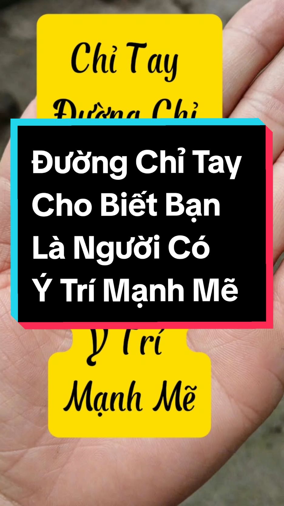 Chỉ Tay cho biết bạn là người có ý trí mạnh mẽ và luôn nỗ lực #xuhuong #xuhuongtiktok #daophat #tamlinh #phuoc #tutap #chitay #tuongso #thayhungtuongsochitay #nam #nu 