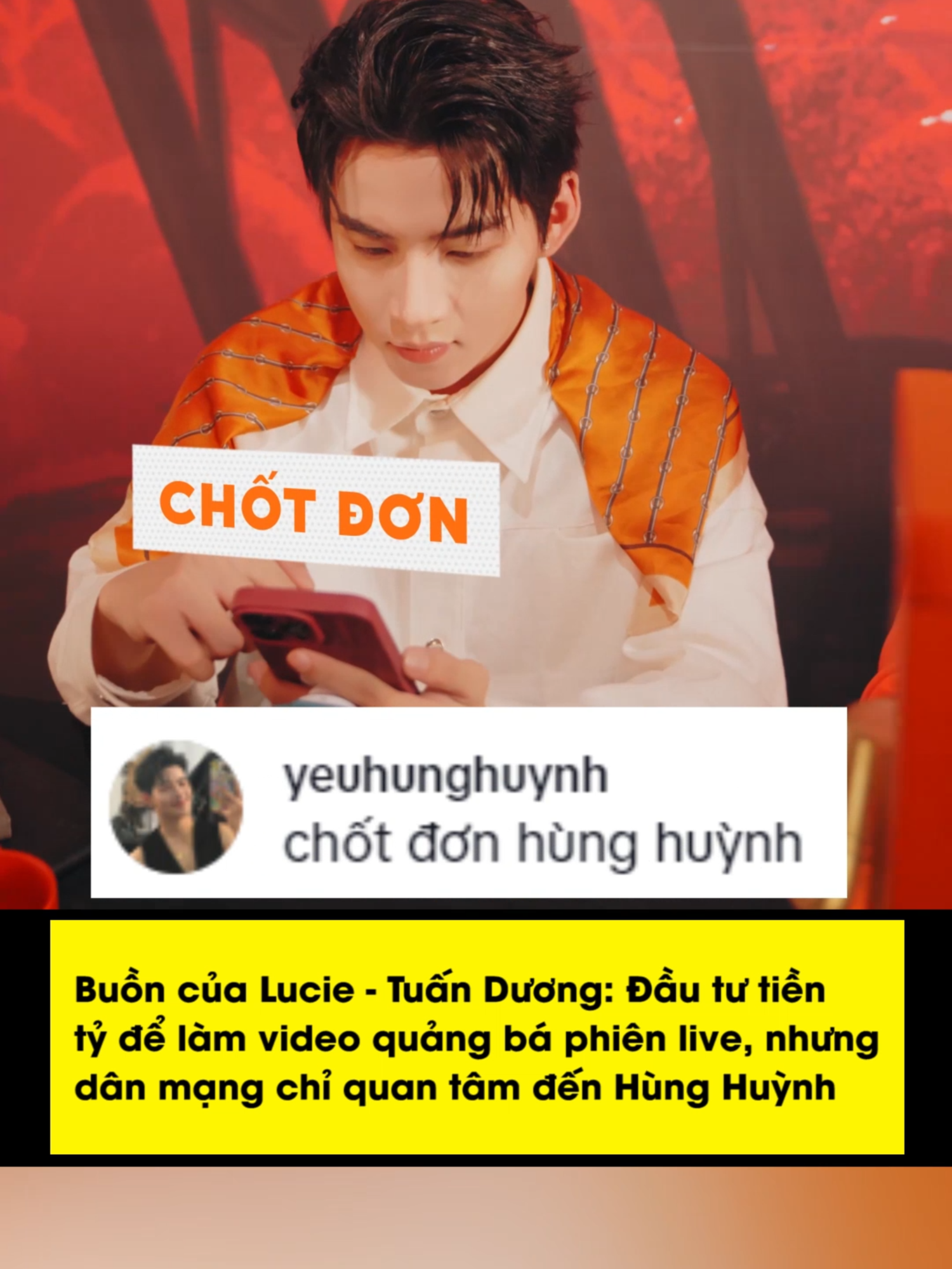 Buồn của Lucie - Tuấn Dương: Đầu tư tiền tỷ để làm video quảng bá cho phiên live cực hoành tráng, nhưng dân mạng chỉ quan tâm đến Hùng Huỳnh #khaunghiep #luicenguyen #tuanduong #hunghuynh