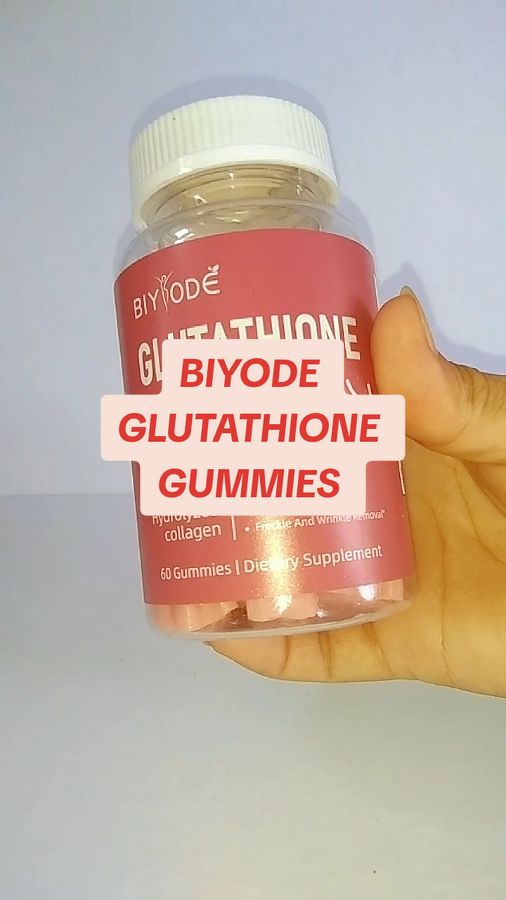 Biyode Glutathione Gummies for Whitening.🌷 BUY NOW! 🛍️🛒 #biyodeglutathionegummies #gummies #glutathione #collagen #whitening #antiaging #vitamin  #trendingproducts #affiliatemarketing #TikTokShop #fyp 