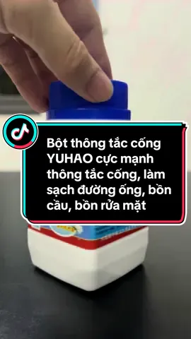 Bột thông tắc cống YUHAO cực mạnh, thông tắc cống, làm sạch đường ống, bồn cầu, bồn rửa mặt #botthongcong #giadungtienich #giadungtienloi #giadungthongminh #xuhuong