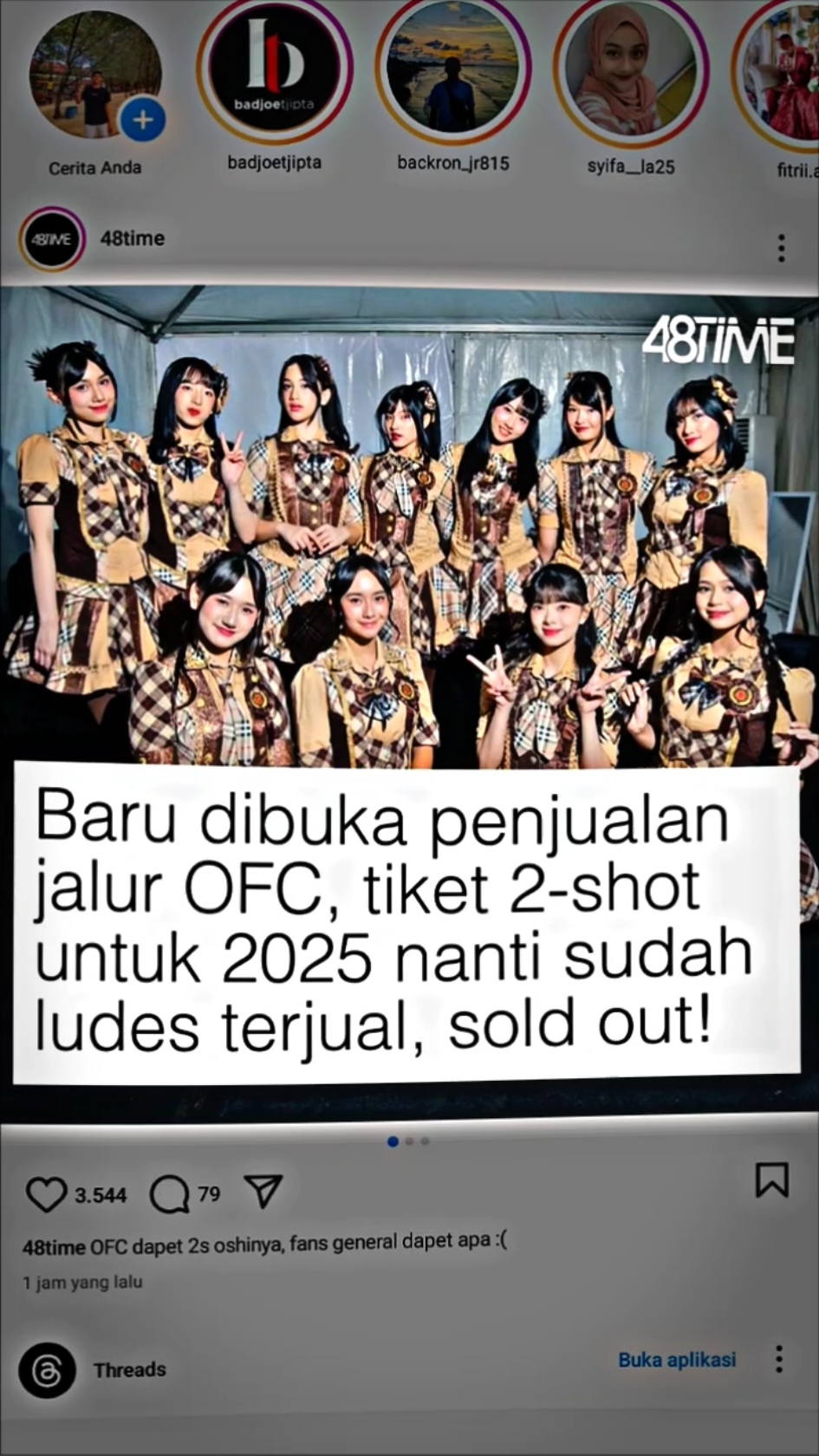 Ampun bang OFC😭 #jkt48 