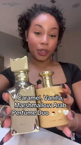 This combo is INSANE!!! It’ll have you out here smelling like a caramel frapachino!! 😫😭 #arab #arabic #perfumetiktok #perfumetok #perfumes #tiktokshopfinds 
