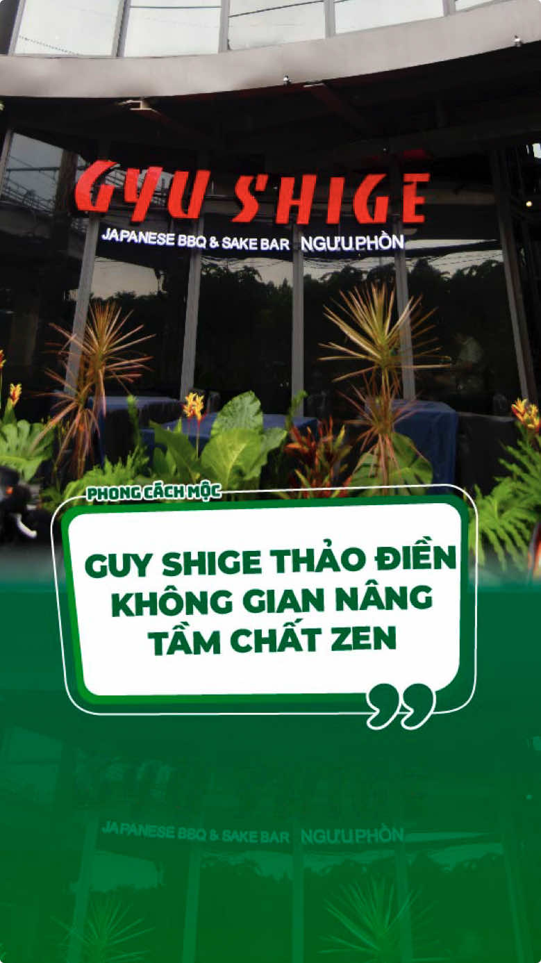 Nâng Tầm Chất Zen Tại Gyu Shige Ngưu Phồn Thảo Điền Được sự tin tưởng từ Chủ đầu tư, Phong Cách Mộc tiếp tục triển khai chi nhánh tiếp theo của chuỗi nhà hàng Gyu Shige Ngưu Phồn tại khu tổ hợp Sachi Garden, Thảo Điền.   Nâng tầm chất Zen khác biệt với không gian lấy dáng vẻ nguyên bản của vật liệu làm điểm nhấn, tổng hoà trong đường nét thiết kế tối giản, gần gũi của chân tường đá, mặt gỗ thuần Zen, đá sỏi thô mộc,… để đưa tự nhiên đi vào kiến trúc.    #GyuShige #thietkenhahang #restaurantdesign # JapaneseArchitecture #nhahangcaocap #KientrucADong #nhahangchauA #phongcachmoc #LearnOnTikTok #xuhuong #fyp 