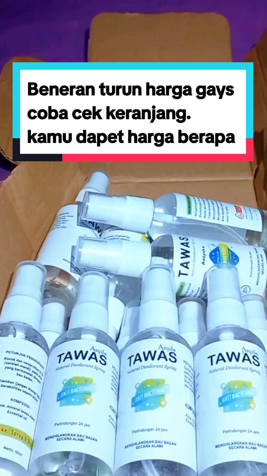 Deodorant spray tawas original penghilang bau ketty #tawas #tawasdeodorant #deodorantviral #tawasspray #penghilangbaubadan #foryou #xybca