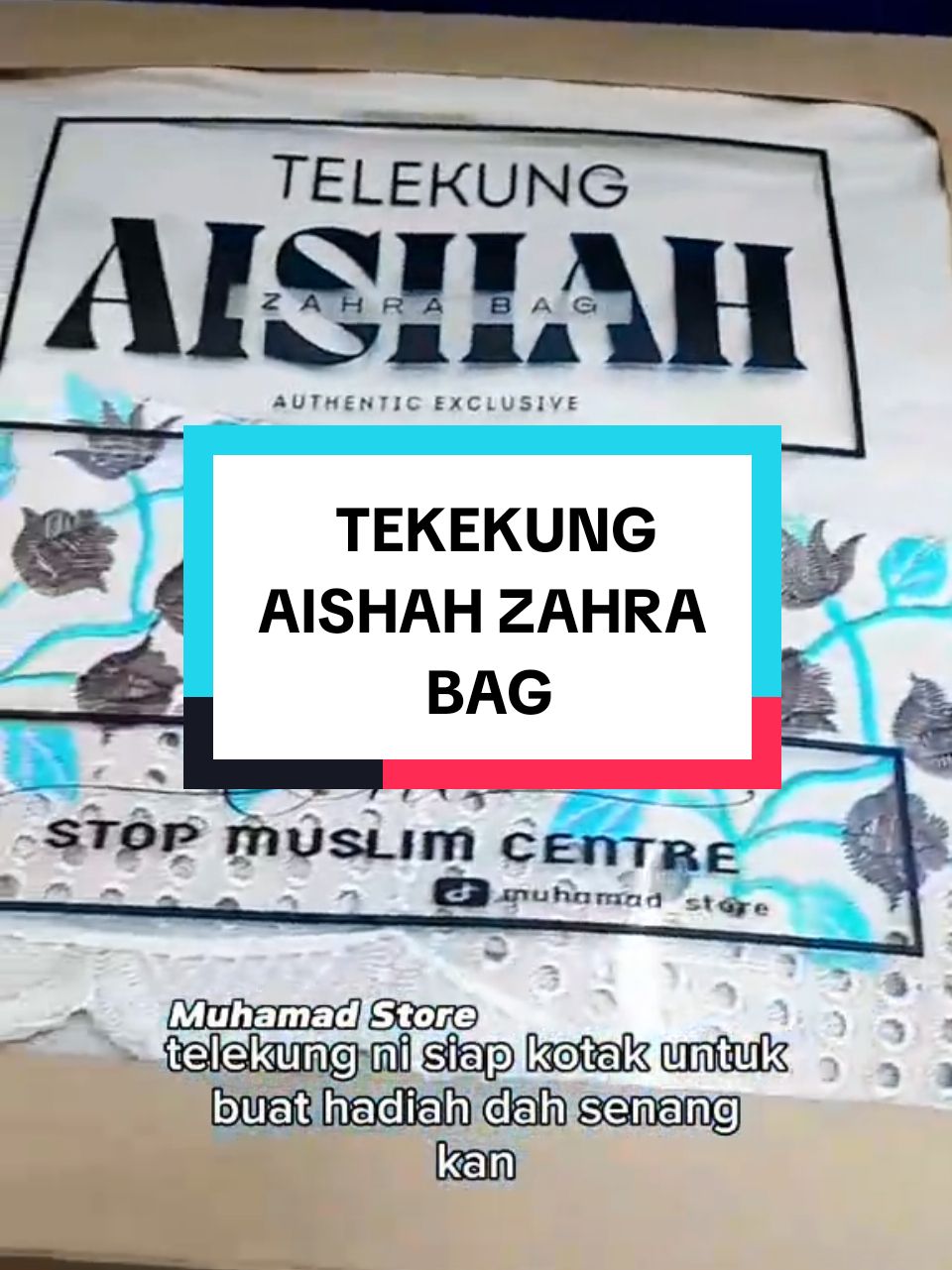 TEKEKUNG AISHAH ZAHRA  BAG BERSULAM COTTON PILIHAN..  Kedai Muhamad Store buka setiap hari, kami menjual barangan keperluan muslim. lain2 pertanyaan boleh chat & hubungi kami..  #telekung #tekekungsulam #telekungcotton #muslimah #umrah #haji #hadiah #hantaran #muhamadstore #arkedmaraklang 