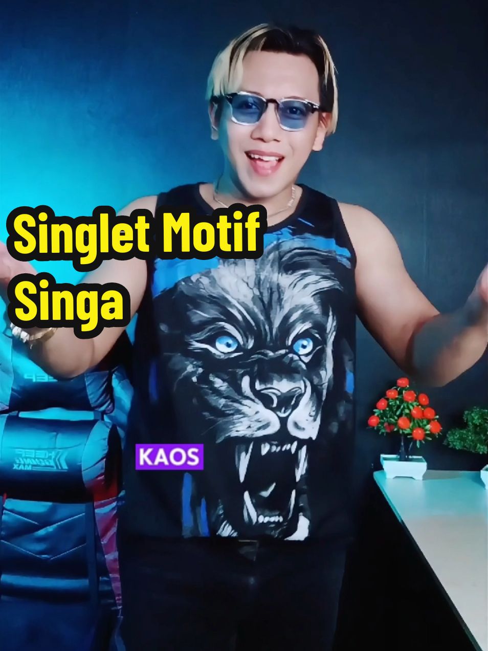 Kaos Singlet Motif Singa #kaossinglet #kaossingletpria #kaossingletmurah #singlet #singletpria #lekbong #singletmotif  #megaguncang1212 