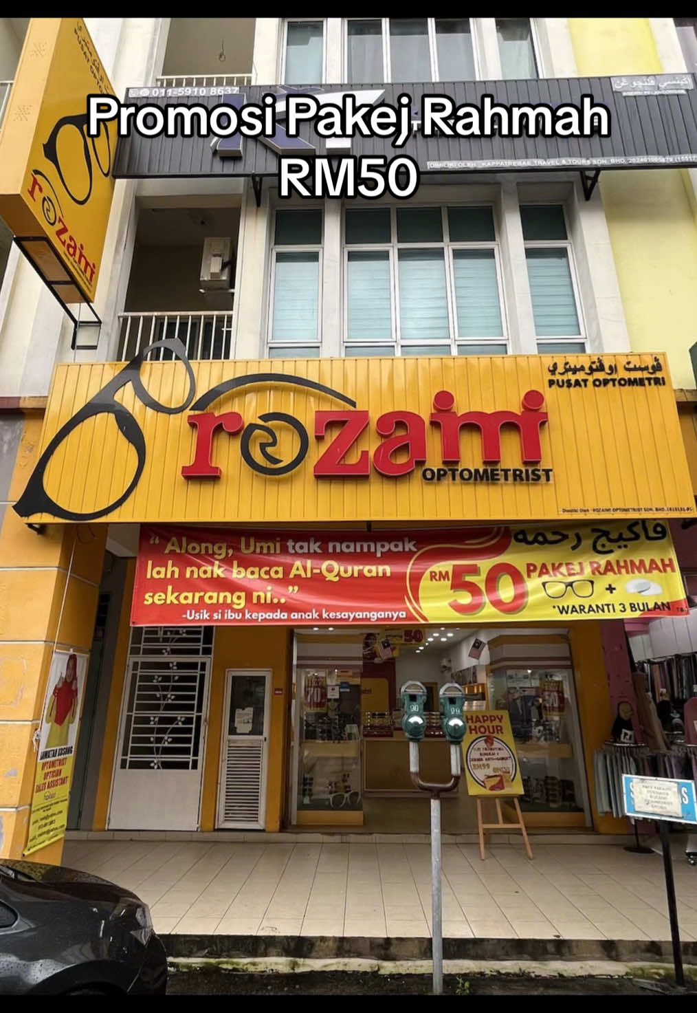 Promosi Pakej Rahmah RM50 masih lagi berlangsung 🤩  Dapatkan cermin mata anda dengan harga terendah dengan Rozaimi Optometrist Tanah Merah 🎉 #fyp #rozaimioptometrist #rozaimioptometristtanahmerah #optometrist #marketing #rabun #content #cerminmata #spectacle #sales #murah #pakejrahmah 