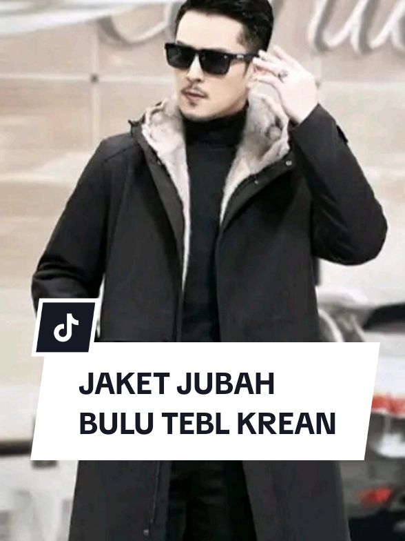 Jaket Jubah Bulu Tebal Musim Dingin Pria Wanita Style Korean Formal #jaketjubahwanita #jaketjubahpria #jaketjubah 