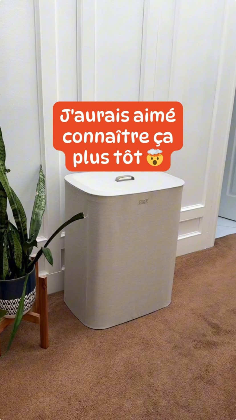 LIEN EN BIO🛍️ Enfin, j'ai trouvé le panier à linge parfait 🙌 ✨ Pratique et esthétique : Il est super joli et surtout très fonctionnel ! Il possède deux compartiments pour trier ton linge facilement. 👚👗 🚶‍♀️ Facile à transporter : Si ta machine à laver n'est pas à côté, pas de souci ! Ce panier est idéal pour déplacer ton linge sans effort 🧺🧺 🧼 Pratique à entretenir : Il est totalement déhoussable, donc tu peux le laver quand tu en as besoin pour le garder toujours propre. Franchement, c'est un must-have 😍 Abonne-toi ✨ #tiktokmademebuythis #amazonfavorites #amazonmusthave #amazonproducts