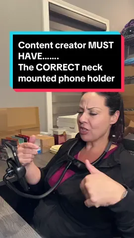 Don’t make the same mistake that I did 🤦🏻‍♀️🤦🏻‍♀️🤦🏻‍♀️ Get this one instead !!!! You won’t regret it !!! #neckmountedphoneholder #phoneholder #tiktokshopblackfriday #tiktokshopcybermonday #spotlightfinds 