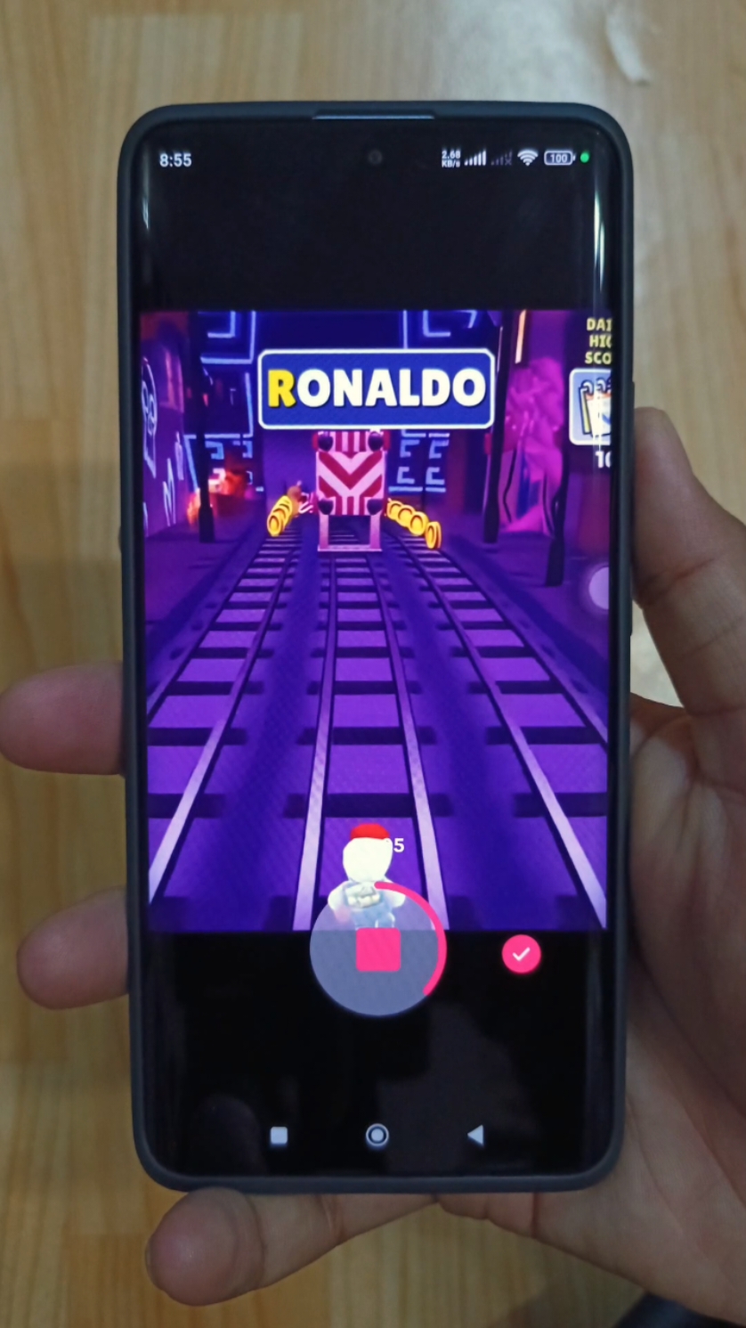 Ronaldo is Subway Surfers 🗣️💀 #ronaldo #subwaysurfers #tutorial #fyp #viral #filter 