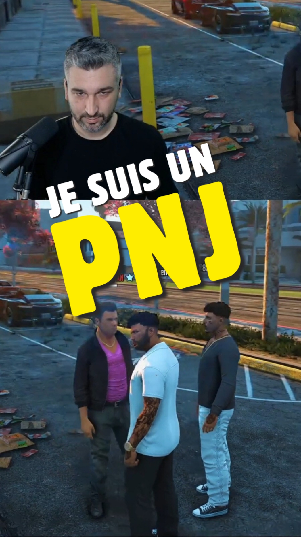 Je me fais passer pour un PNJ sur GTA RP #gtarp #fivem #rp 