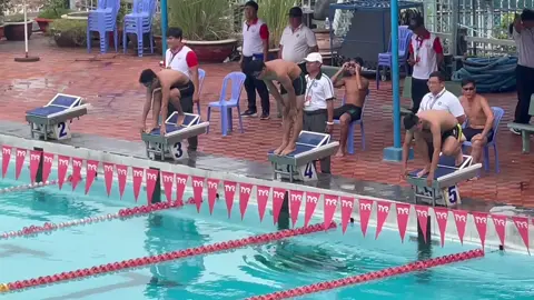 Bơi tiếp sức 4x50m nam. Đoàn thể thao tỉnh cà mau🏊🏊.#bơi #bocongan. 